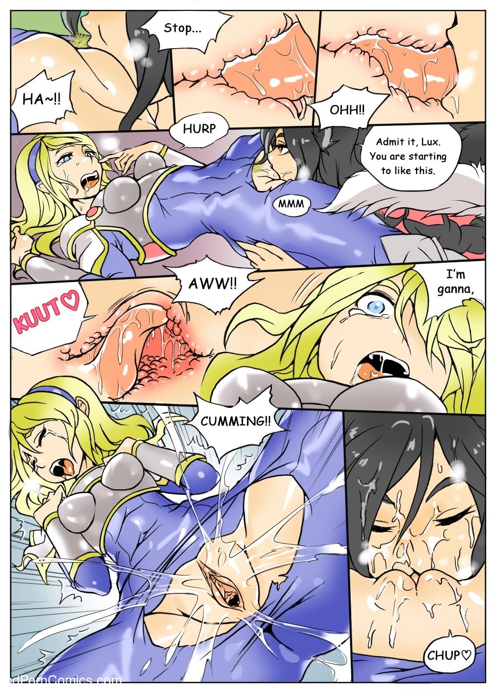 Kimmundo- Lux gets Ganked7 free sex comic